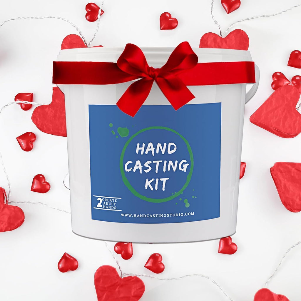 Family Hand Casting Kit Couples & Hand Moulding Kit Couples for Holiday Activities, Hand Mold Kits for Adults, Child, Wedding, Friends, Plaster Hand Mold Casting Kit by