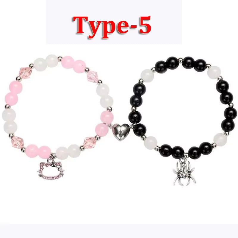 Spider Friendship Bracelets Matching Bracelets for Couples Best Friends Bff Spider Bracelet Jewelry Gifts for Women Teen Girls