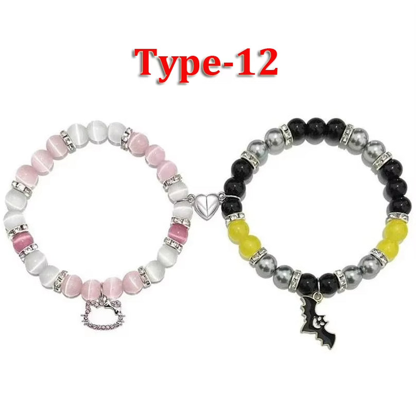 Spider Friendship Bracelets Matching Bracelets for Couples Best Friends Bff Spider Bracelet Jewelry Gifts for Women Teen Girls